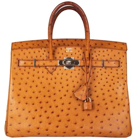 birkin bag ostrich leather|ostrich birkin bag price.